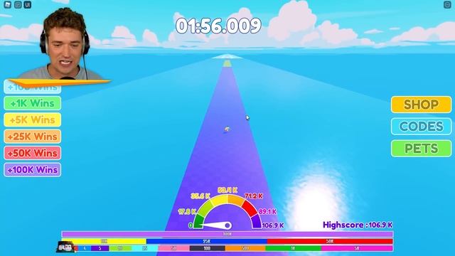 FASTEST RUNNER In RACE CLICKER! (Roblox) смотреть онлайн