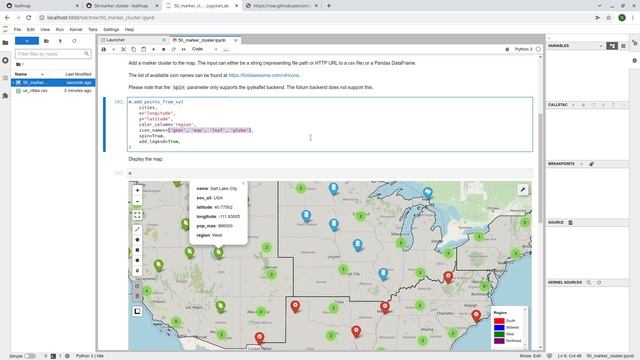 Leafmap Tutorial 50 - Creating a Marker Cluster for Categorical Data смотреть онлайн
