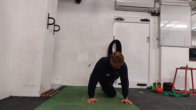 Deadbug - Mountain Climbers v1 - Plank w/ taps смотреть онлайн