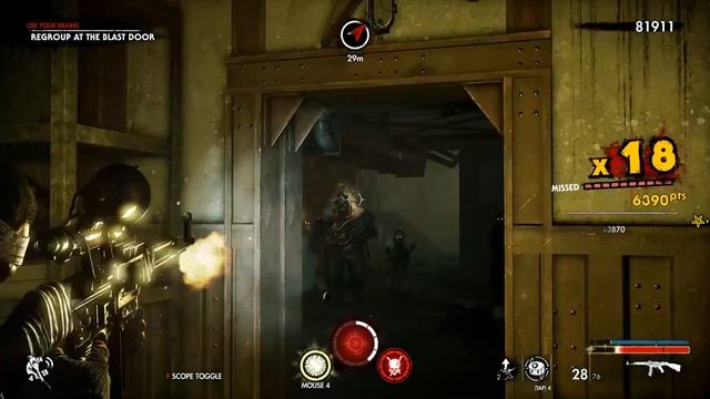 Zombie Army 4 Dead War DLC Mission 7 :Terminal Error Gameplay HD 1080p 60fps смотреть онлайн
