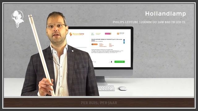 Philips Master LEDtube 1200 mm UO 16W 840 T8 | Hollandlamp смотреть онлайн