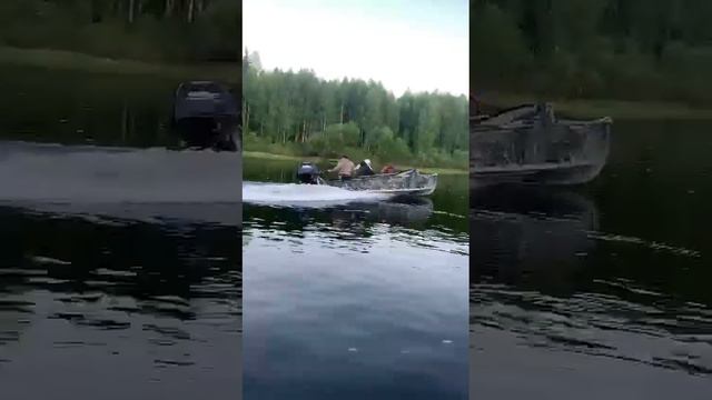 Казанка М новый мотор SUZUKI DF 30 A с водометной насадкой смотреть онлайн