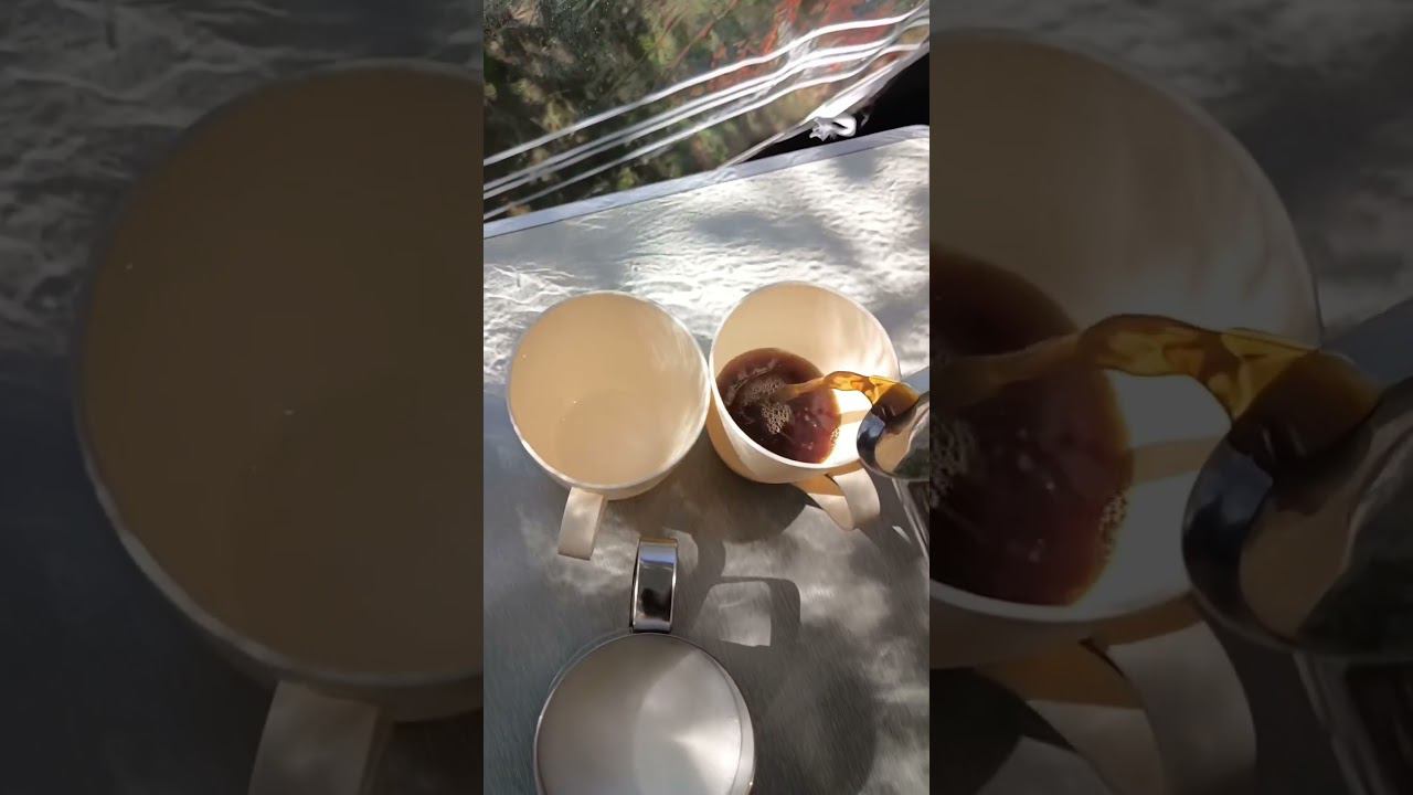 Утренний кофе в автодоме) #лето #автодом