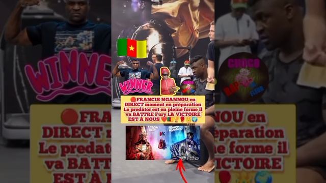 ?FRANCIS NGANNOU DIRECT en préparation Le predator est en pleine forme il va BATTRE Fury ❤????? смотреть онлайн