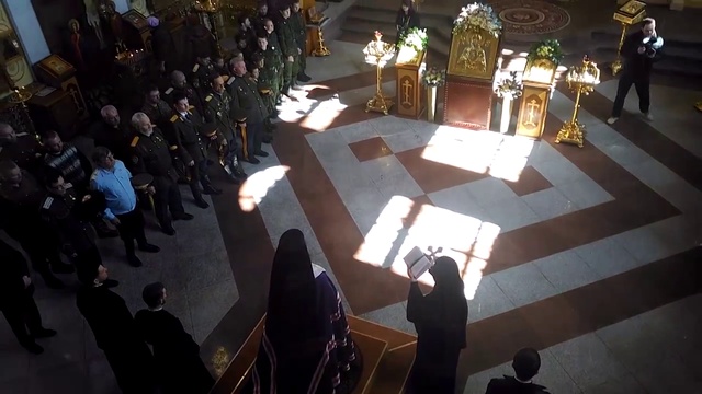 Большой Круг Амурского казачьего войска. Молебен 2016 смотреть онлайн