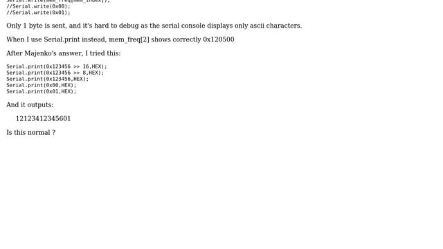 Arduino: Array, hexadecimal and serial write (2 Solutions!!) смотреть онлайн