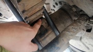 Ушел мост ЗИЛ 130. Ремонтируем.