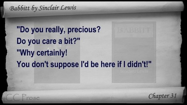 Part 6 - Babbitt Audiobook By Sinclair Lewis (Chs 29-34)