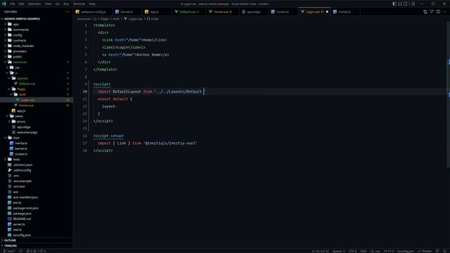 Adonis & Inertia - EP3: Creating Layouts and Defining Default Layouts смотреть онлайн