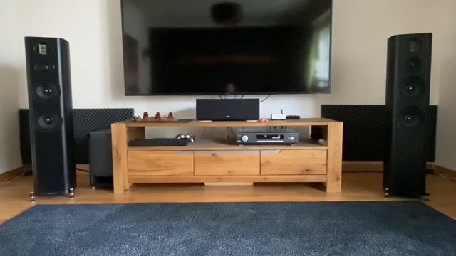 Wharfedale evo 4.4 and Arcam SA20 смотреть онлайн