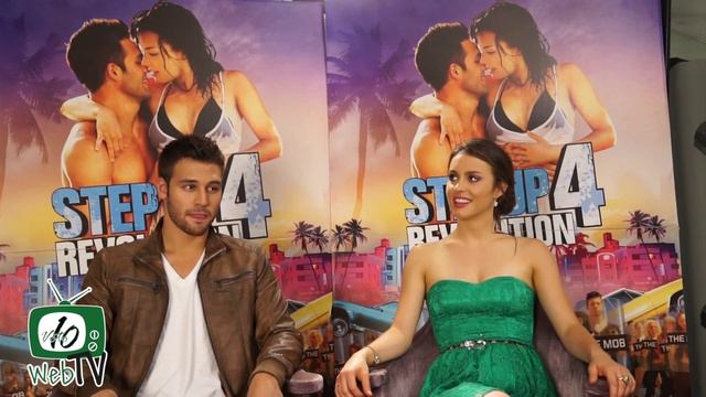 Ryan Guzman & Kathryn McCormick talking and DANCING about "Step Up 4 Revolution 3D" смотреть онлайн