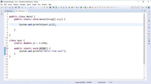 Static Keyword 2 смотреть онлайн
