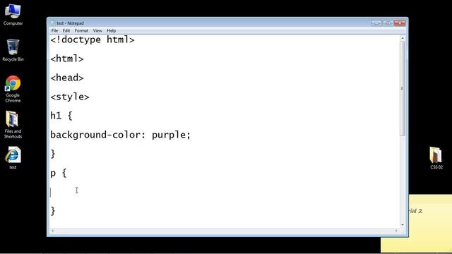 CSS Tutorial for Beginners - 02 - Changing font type, color, and size смотреть онлайн