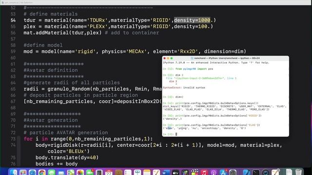 Simulation using #Python module LMGC90 | Beginner's Tutorial 1 | Understanding & Writing scripts смотреть онлайн