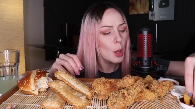 MUKBANG | КФС ножки, пирожки, пита, бургер, крылышки | KFC не ASMR смотреть онлайн