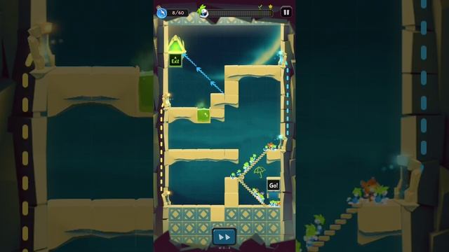 Lemmings. World 5 - Twin Worlds. Level W 11-4. Perfect Walkthrough. смотреть онлайн