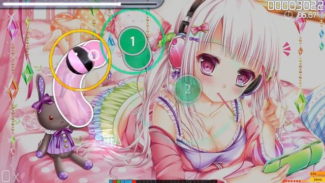 учимся проходить легкие карты в OSU смотреть онлайн