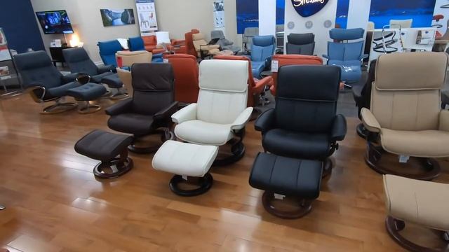 Stressless Admiral Recliner - Featured Stressless Recliner by Designer Home Comfort смотреть онлайн