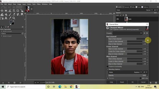 GIMP Tutorial: 3D Anaglyph Photo Effect смотреть онлайн