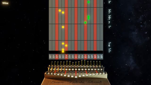 Kalimba tutorial with tabs: Winx смотреть онлайн