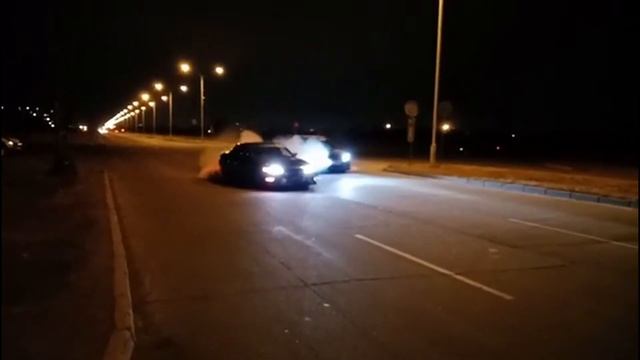 Subaru Forester SG5 EJ205 AT Turbo VS Toyota Mark 2 JZX90 2JZ-GTE Twin turbo AT смотреть онлайн