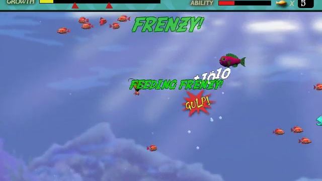 Let's play Feeding Frenzy - Fish 3 - Eddie the Anglerfish смотреть онлайн