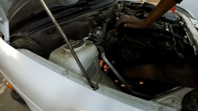 Замена ремня ГРМ+помпа PRIORA (подробно). смотреть онлайн