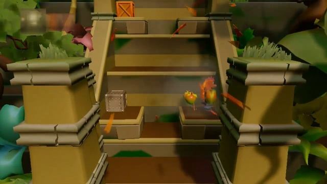 Probando Crash Bandicoot N. Sane Trilogy con gráficos feos. смотреть онлайн