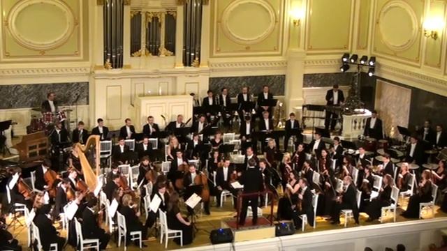 Gladkov "Ostap Bender' Blue Dream and Samba". Maxim Valkov conducts symphojazz. смотреть онлайн