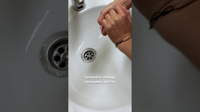 Как правильно мыть руки?