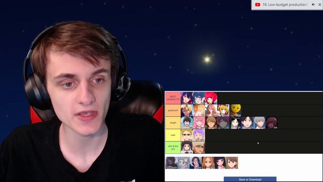Tier List Andy: Oshi no Ko смотреть онлайн