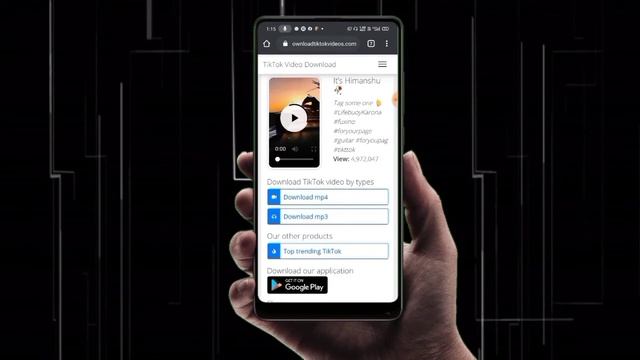 How To Download TikTok Video Without Watermark| Just 1 Click| TECH SR смотреть онлайн