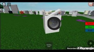 разрушение стиральной машины в роблоксе часть 3