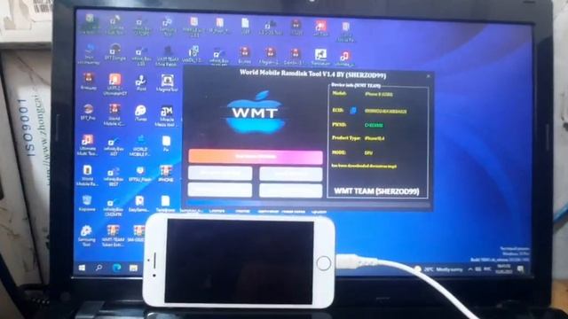 iPhone 8 passcode ios 15 icloud bypass done with signal wmt ramdisk tool смотреть онлайн
