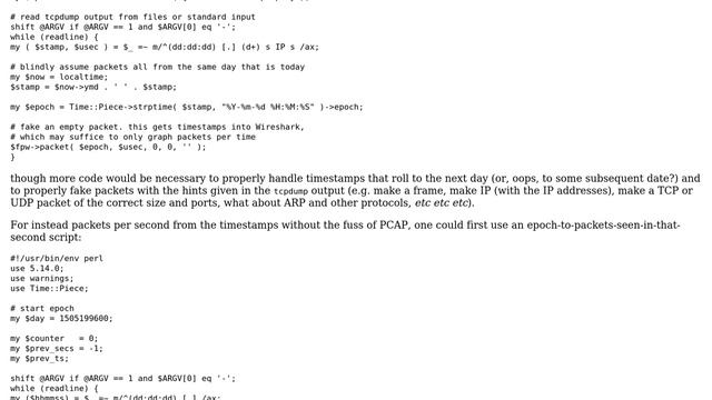 Unix & Linux: See graph of text tcpdump (2 Solutions!!) смотреть онлайн