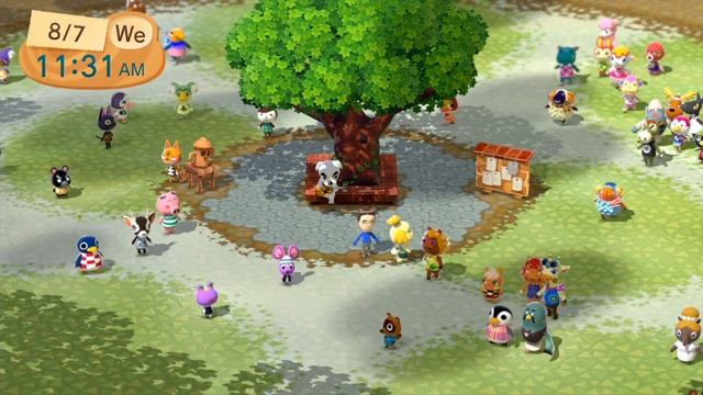 Animal Crossing Plaza - Wii U [HD Gameplay] смотреть онлайн