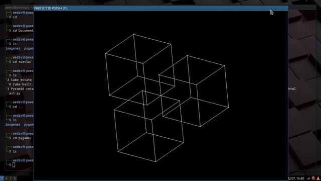 3d pygame con programación python смотреть онлайн