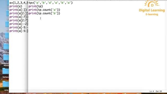 38 Python Tuple Functions Count & Membership Test |Online Training Download app from below link смотреть онлайн