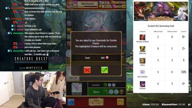 [Creature Quest Tip] Combo Dot Fusion смотреть онлайн