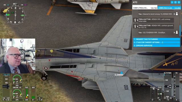 Perfectly normal MS Flight Sim missions, followed by Live music performance in Ken's Lounge смотреть онлайн