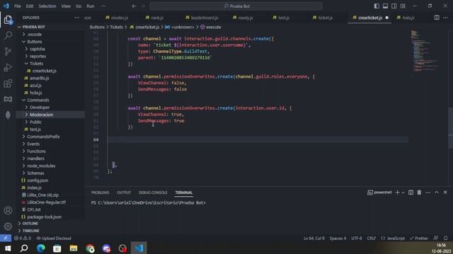 Sistema de Tickets para tu Bot de Discord - discord.js v14 смотреть онлайн