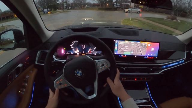 The New 2023 BMW X7 xDrive40i POV Night Drive смотреть онлайн