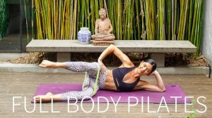 Move with Nicole - 30 MIN FULL BODY MINI RESISTANCE BAND WORKOUT _ At-Home Pilates
