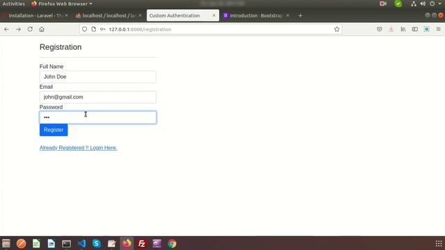 Laravel Custom Authentication | Registration, Login, Logout Process | Laravel login with session смотреть онлайн
