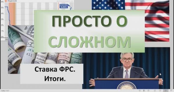 Просто о сложном. Заседание ФРС.