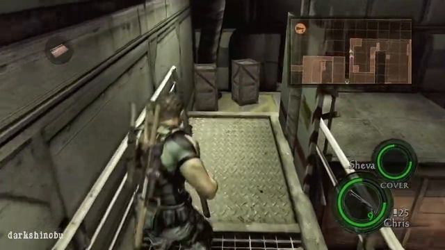 Resident Evil 5 Veteran Solo [HD] - Ch 6-1: Ship Deck (2/2) [PC] смотреть онлайн