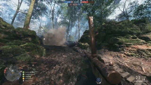 BATTLEFIELD 1 ARGONNE FOREST - The Team Push - HINDI Gaming смотреть онлайн