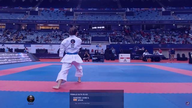 Sandra Sanchez Jaime - Kata Papuren | World Senior Championships Dubai 2021