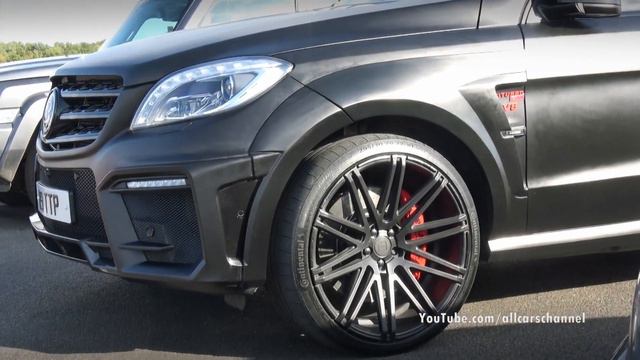 Brabus ML B63-700 Widestar - Acceleration Sound!
