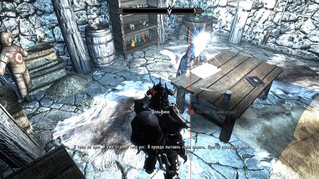 Skyrim ч52 Рог Юргена, Клинок во тьме (Легендарная сложность) смотреть онлайн
